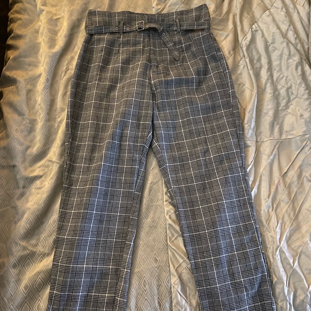 Kendall and Kylie high waisted pants